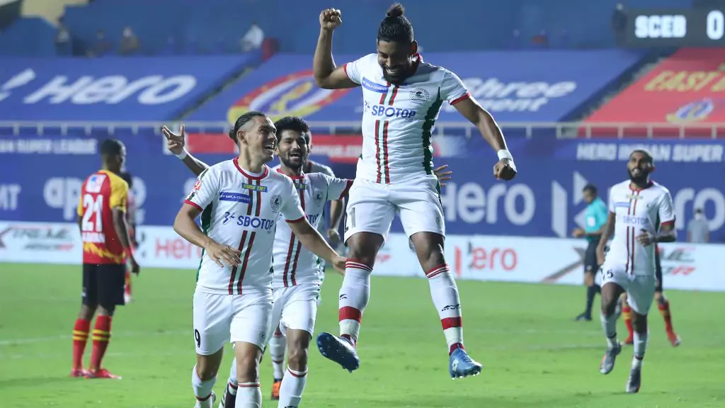 Doğu Bengal 0-2 ATK Mohun Bagan: Roy Krishna, Manvir Singh, Kolkata derbi galibiyetini