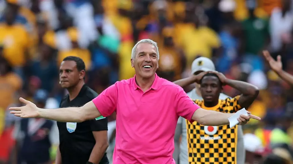 Middendorp: Eski Kaizer Chiefs mentoru resmi olarak atanan Maritzburg United koçu